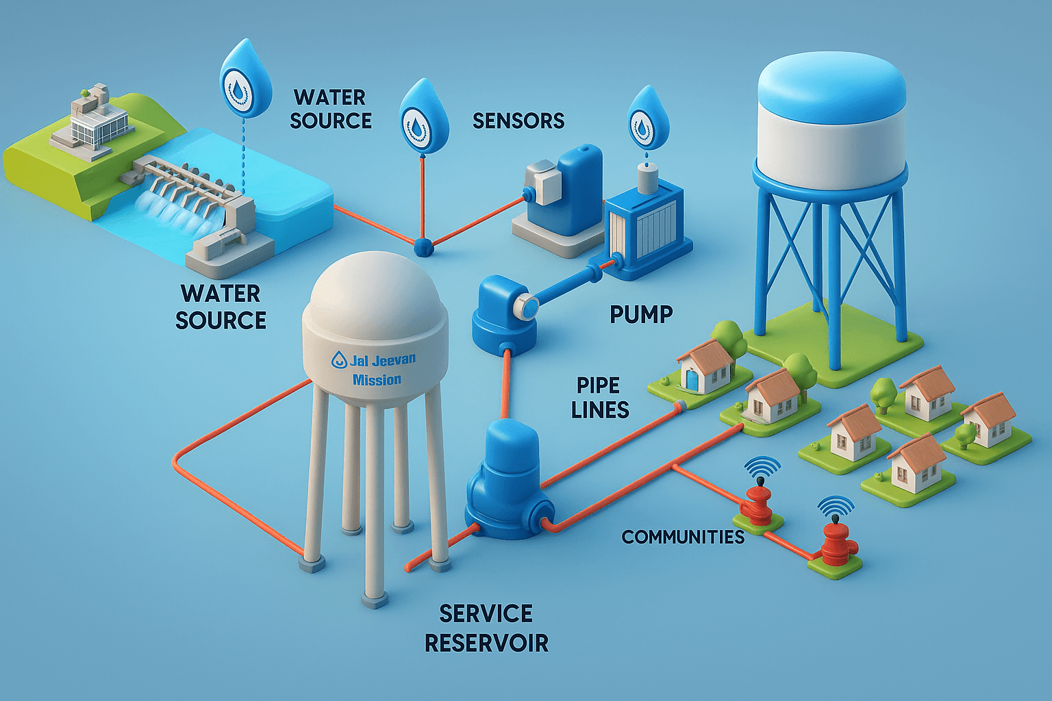 Urban Water SCADA Architecture