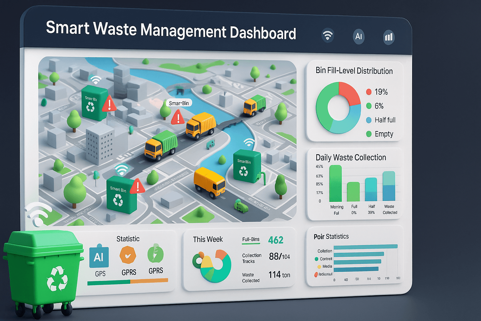FRINSO Waste Management Dashboard